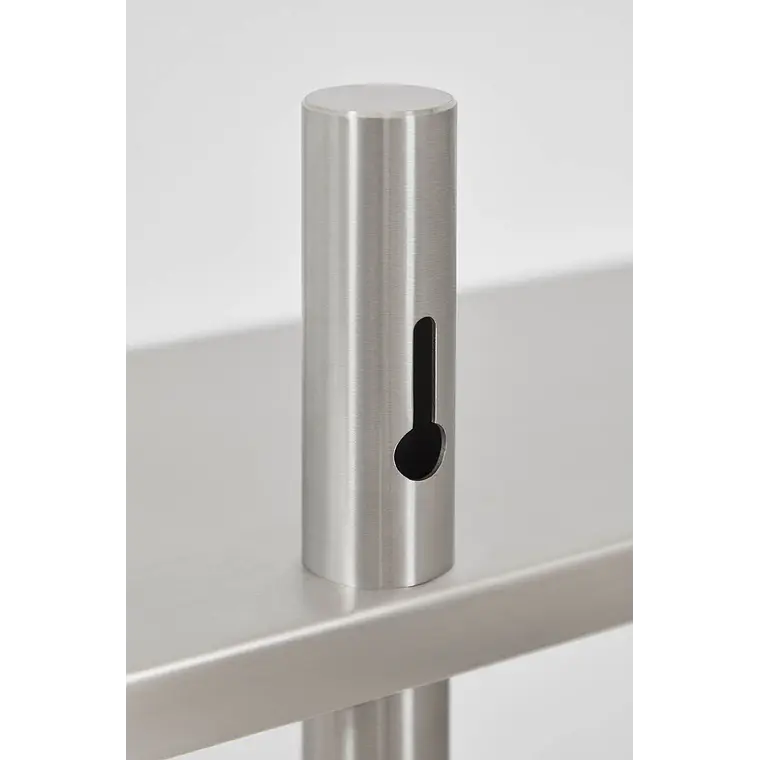 Estantería de pared en acero inoxidable 8