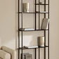 Estantería modular de pared 80x180 cm en acero - Miniatura 1