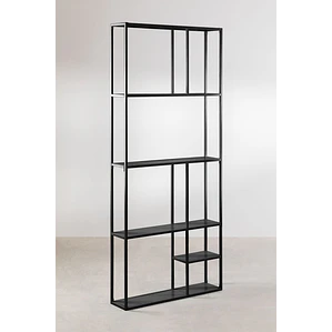 Estantería modular de pared 80x180 cm en acero