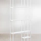 Estantería modular de pared 80x180 cm en acero - Miniatura 9