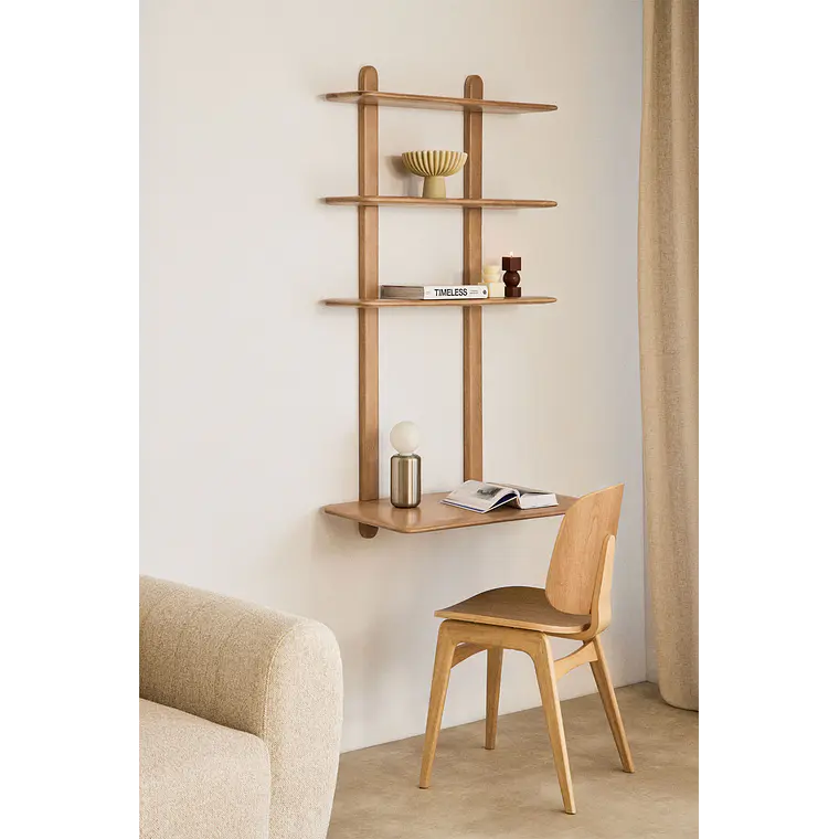 Nivasel · Estantería en acabado madera 1