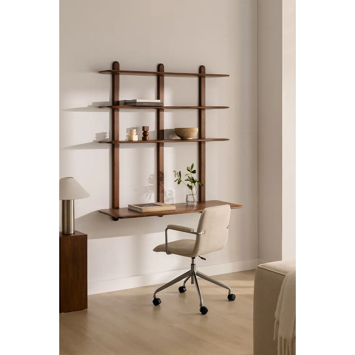 Nivasel · Estantería en acabado madera 2