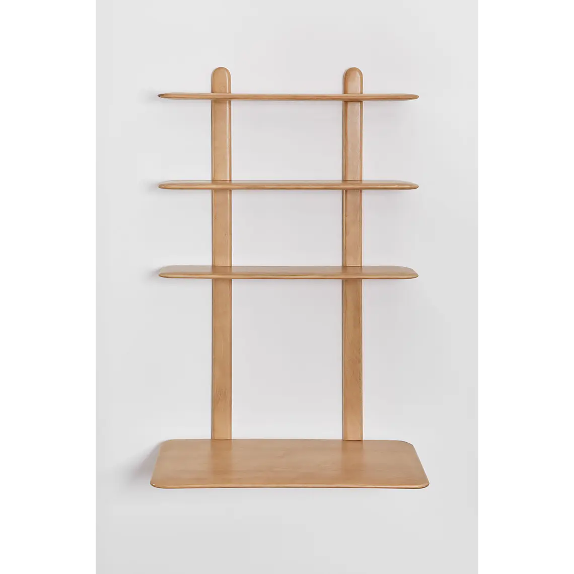 Nivasel · Estantería en acabado madera 7