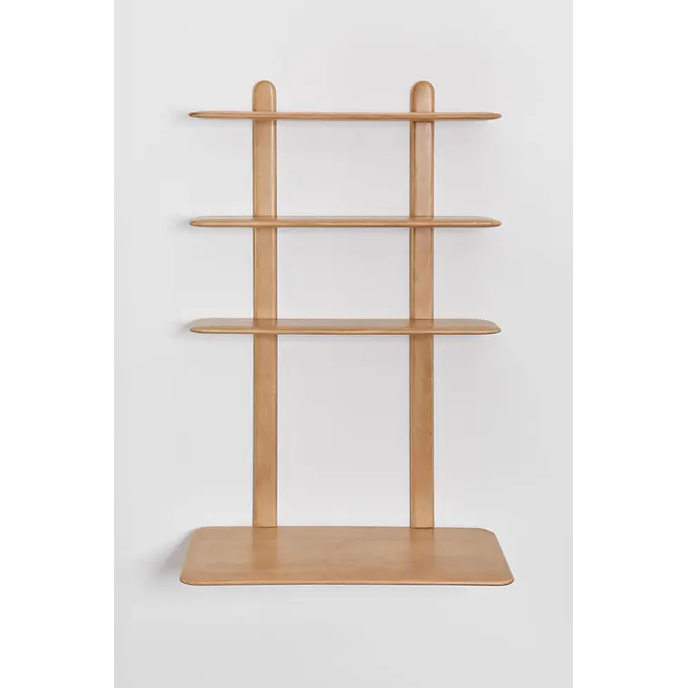 Nivasel · Estantería en acabado madera 7