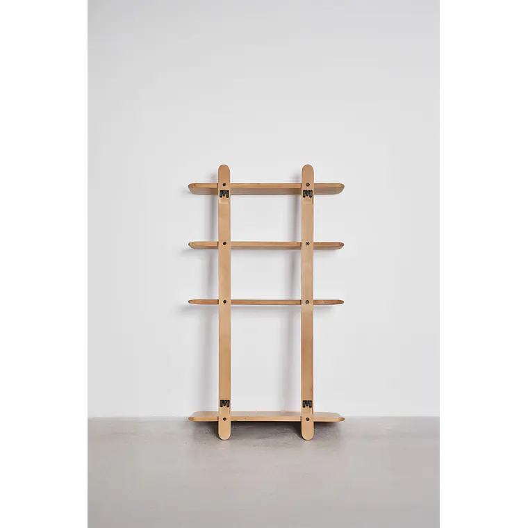 Nivasel · Estantería en acabado madera 10