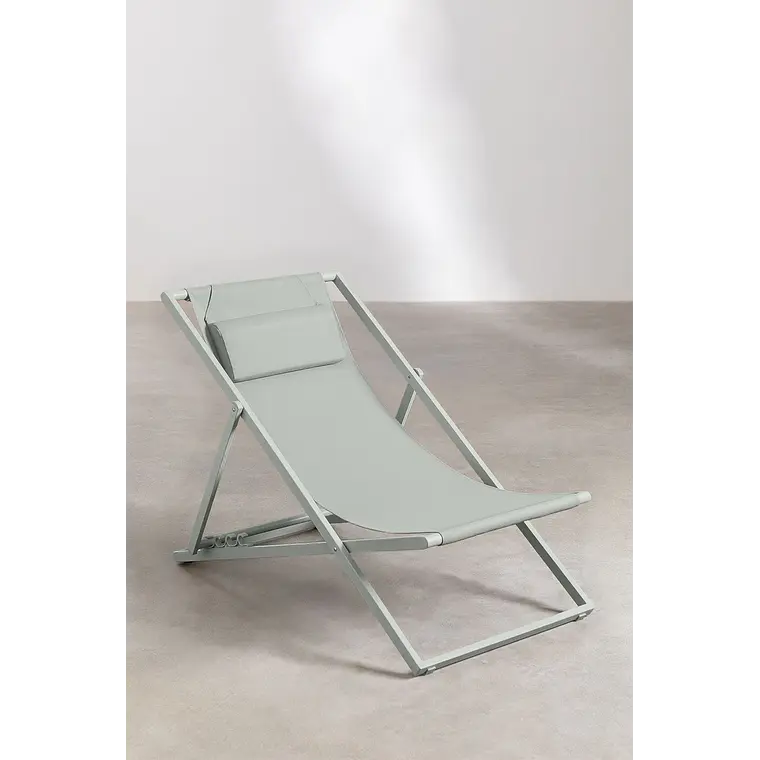 Hamaca plegable en acero con cojín Gava 3