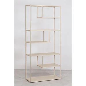 Librería 85x190 cm en acero