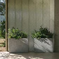 Macetero de exterior rectangular en cemento Calina - Miniatura 13