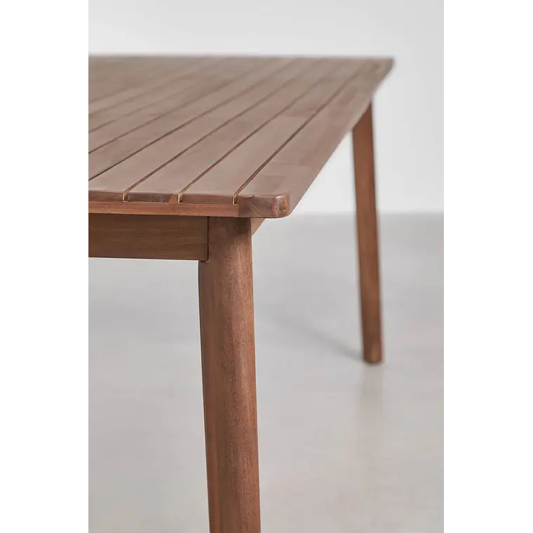 Mesa de comedor Ariien en madera de acacia 4