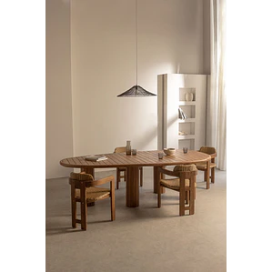 Mesa de comedor Eiren en madera de acacia