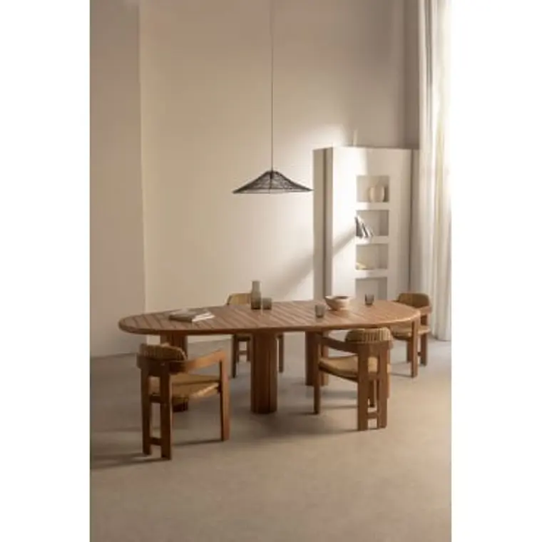 Mesa de comedor Eiren en madera de acacia 9