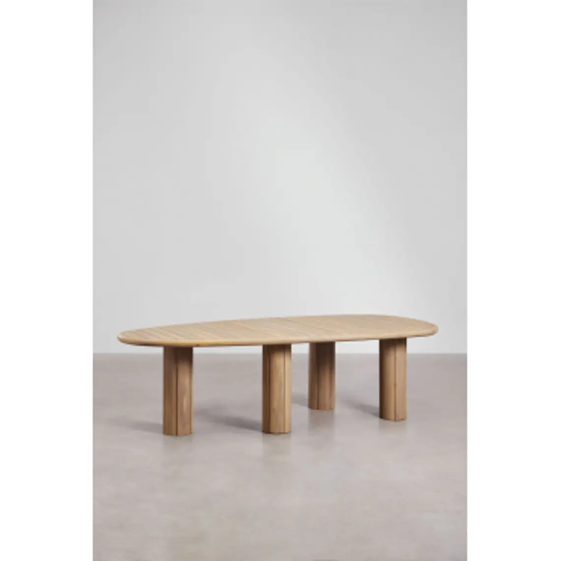 Mesa de comedor Eiren en madera de acacia 10