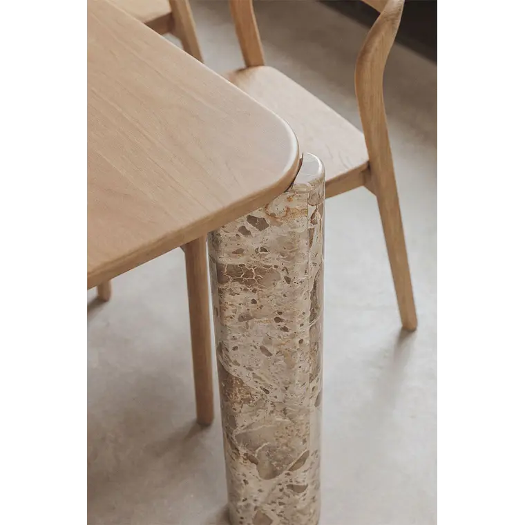 Mesa de comedor Eireri en madera de mango 2