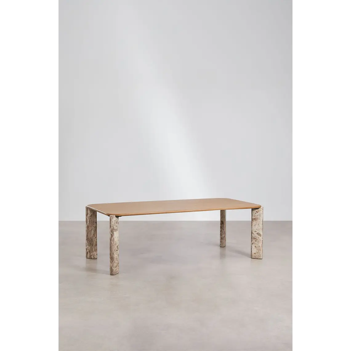 Mesa de comedor Eireri en madera de mango 3