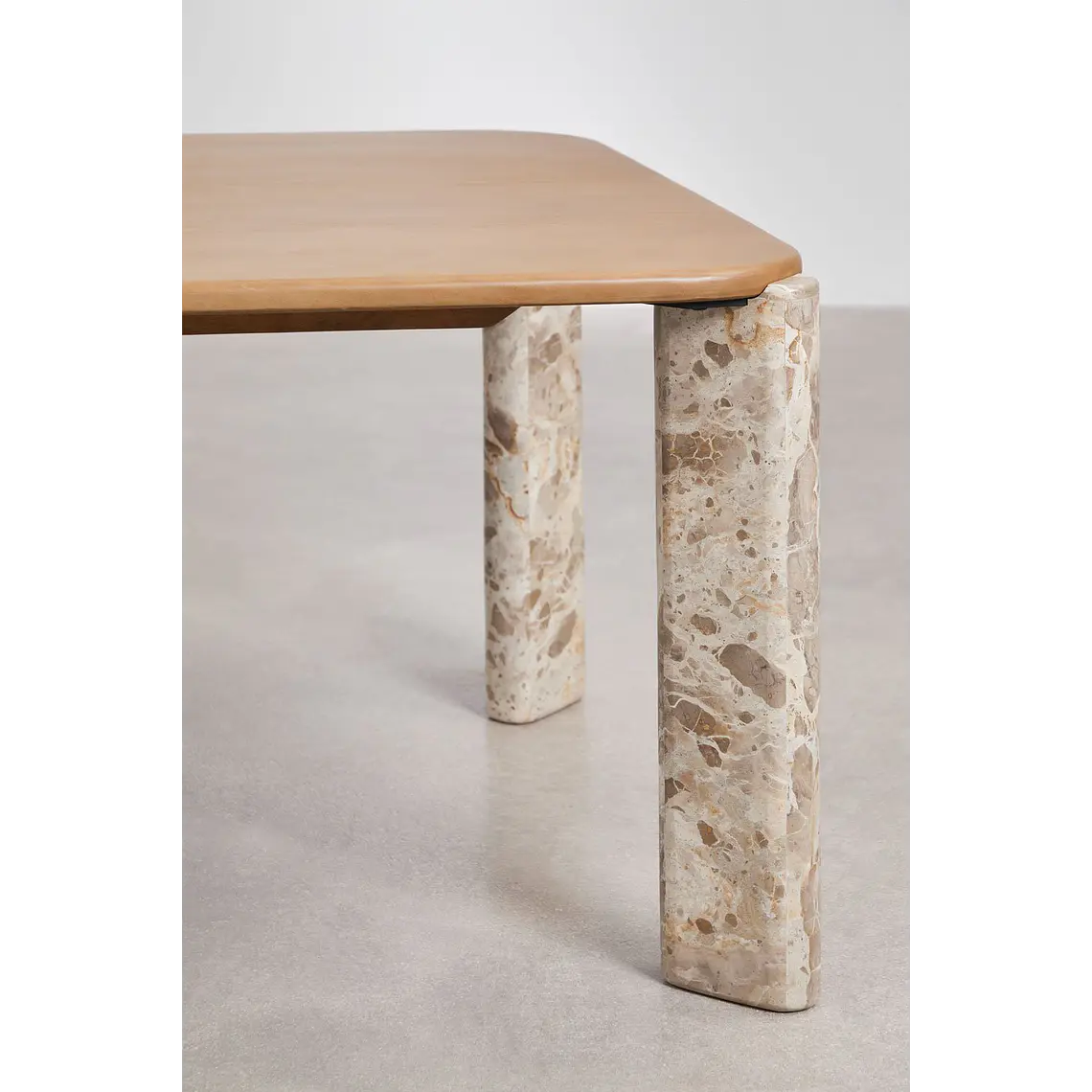 Mesa de comedor Eireri en madera de mango 5