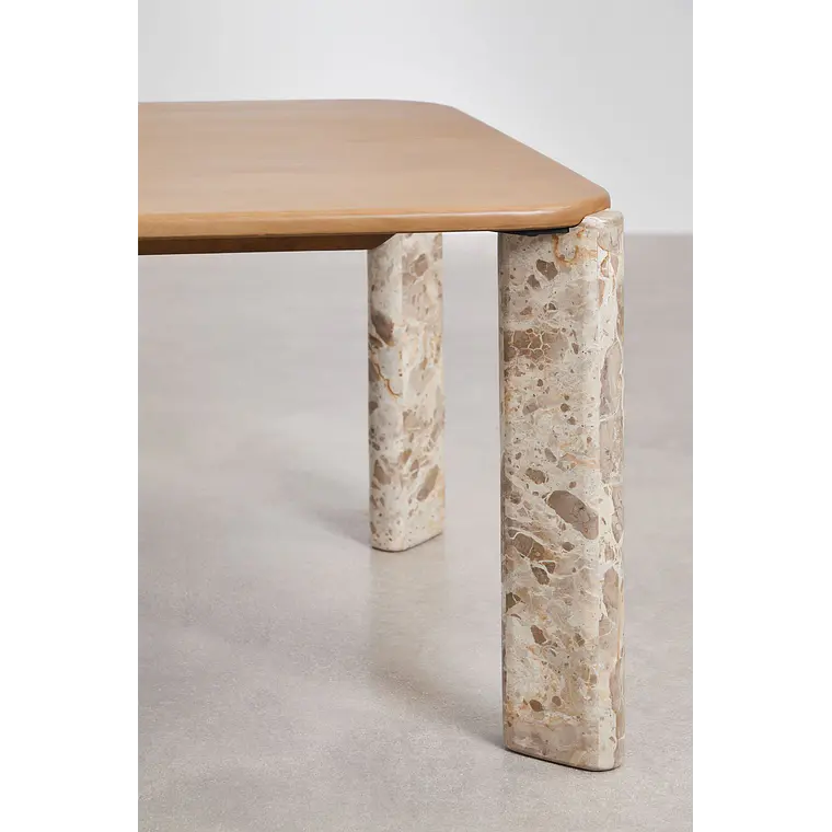 Mesa de comedor Eireri en madera de mango 5
