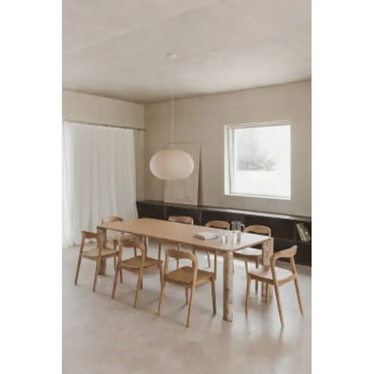 Mesa de comedor Eireri en madera de mango 10