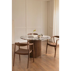 Mesa de comedor Elaena en madera de mango