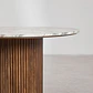 Mesa de comedor Elaena en madera de mango - Miniatura 5
