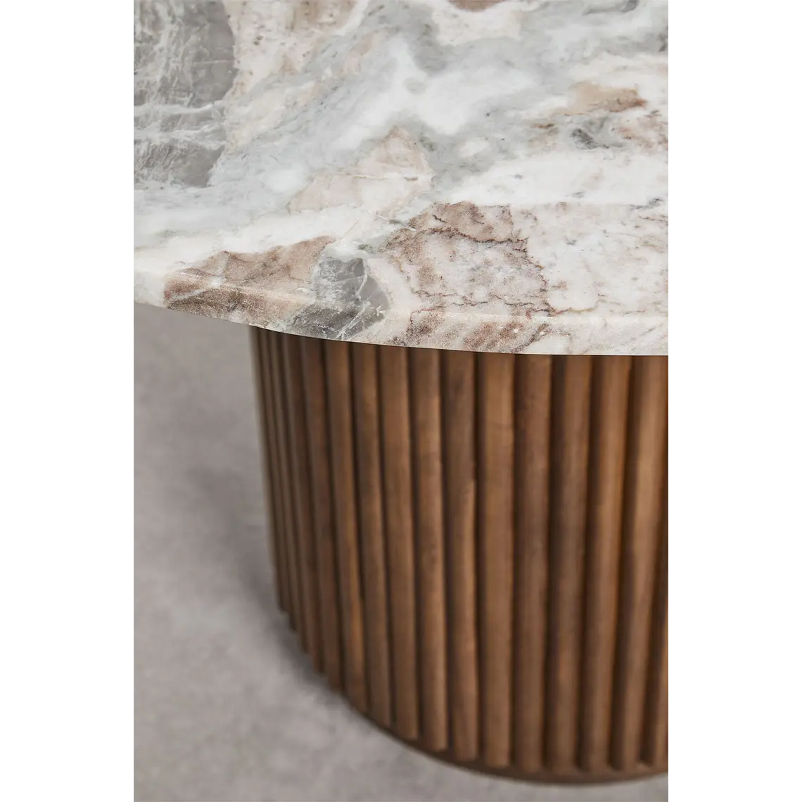 Mesa de comedor Elaena en madera de mango 6