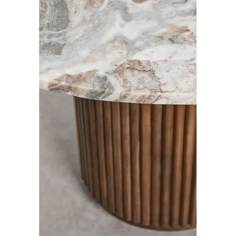 Mesa de comedor Elaena en madera de mango 6