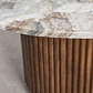 Mesa de comedor Elaena en madera de mango - Miniatura 6