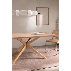 Mesa de comedor Evoela en madera
