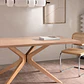 Mesa de comedor Evoela en madera - Miniatura 1