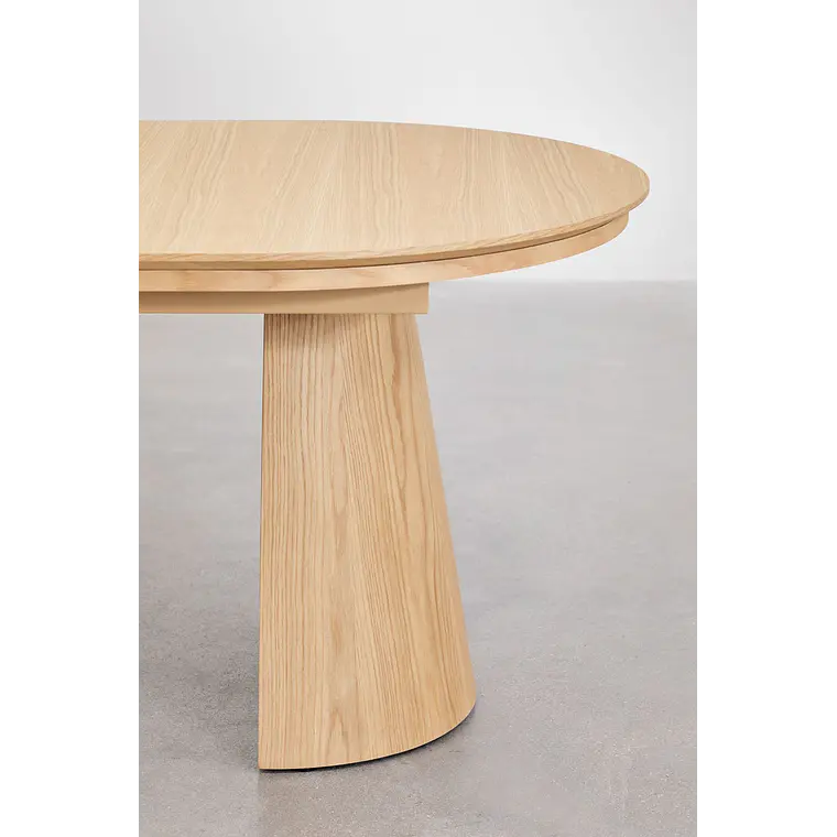 Mesa de comedor Ilaeri en madera de roble 7