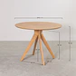 Mesa de comedor Jaelara en madera - Miniatura 7