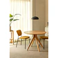 Mesa de comedor Jaelara en madera - Miniatura 10