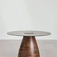 Mesa de comedor Lioia en vidrio - Miniatura 4