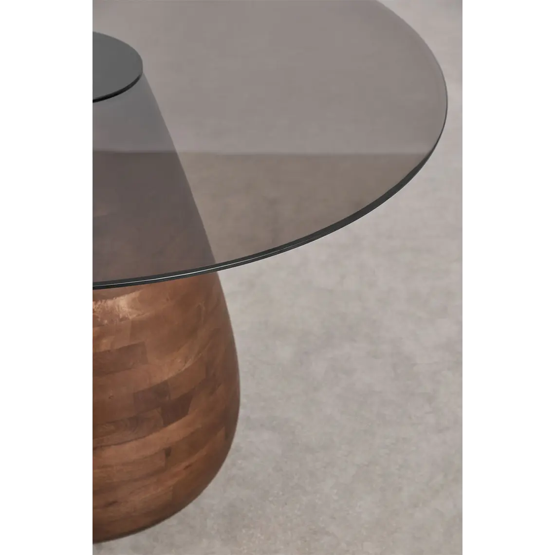 Mesa de comedor Lioia en vidrio 5