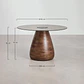 Mesa de comedor Lioia en vidrio - Miniatura 9
