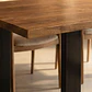 Mesa de comedor Lyseva en madera de acacia - Miniatura 3