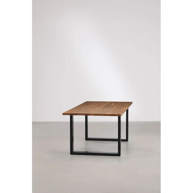 Mesa de comedor Lyseva en madera de acacia 5