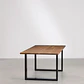 Mesa de comedor Lyseva en madera de acacia - Miniatura 5