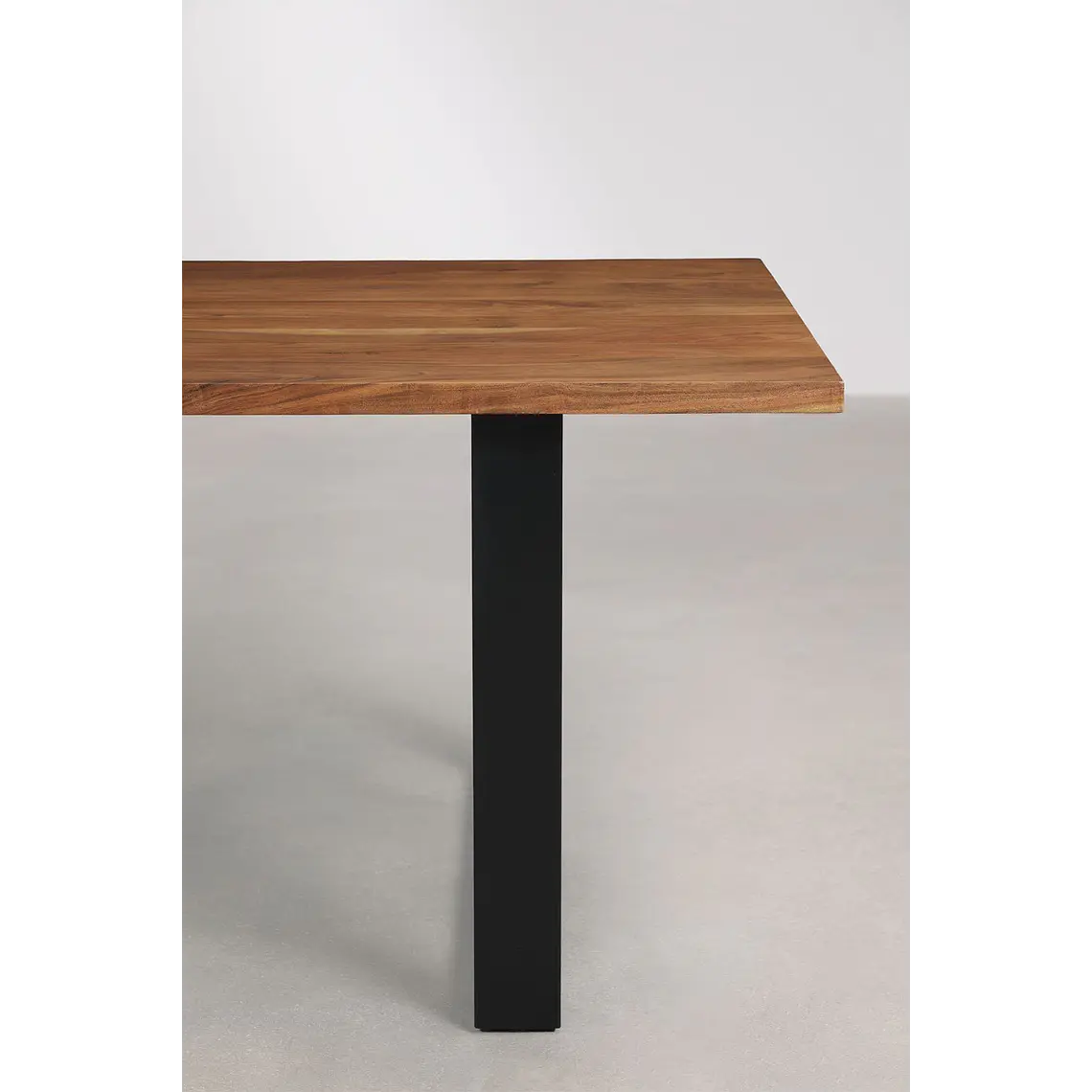 Mesa de comedor Lyseva en madera de acacia 6