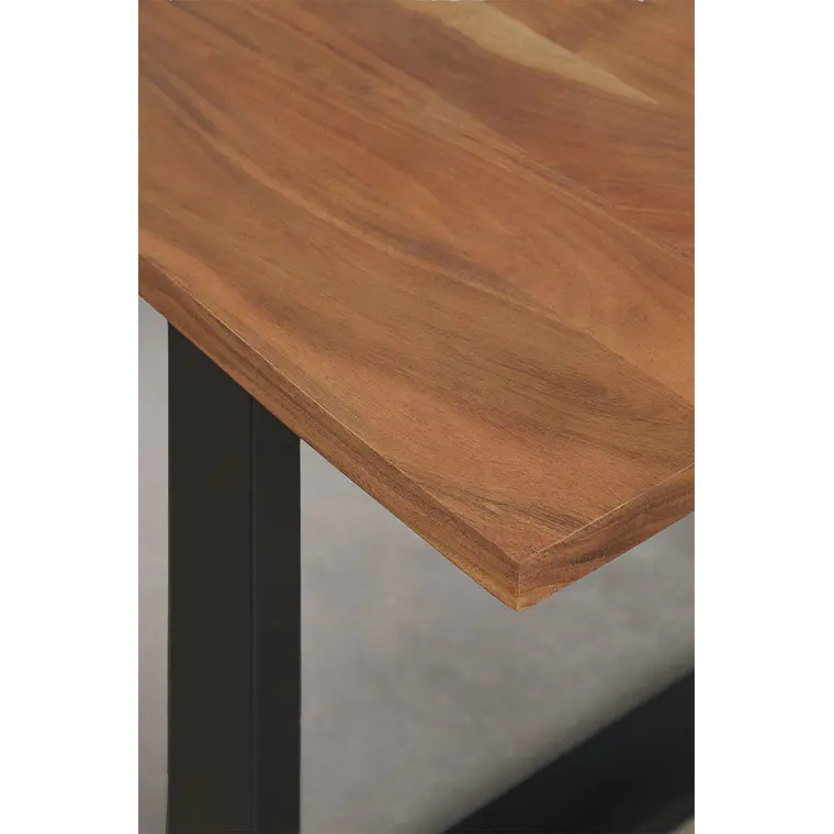 Mesa de comedor Lyseva en madera de acacia 7