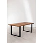 Mesa de comedor Lyseva en madera de acacia - Miniatura 11