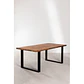 Mesa de comedor Lyseva en madera de acacia - Miniatura 12