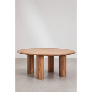 Mesa de comedor Maelen en madera de acacia