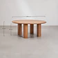 Mesa de comedor Maelen en madera de acacia - Miniatura 7