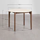 Mesa de comedor Orelira en acabado cemento - Miniatura 7