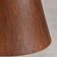 Mesa de comedor ovalada 160-200x100 cm extensible en MDF y chapa - Miniatura 7