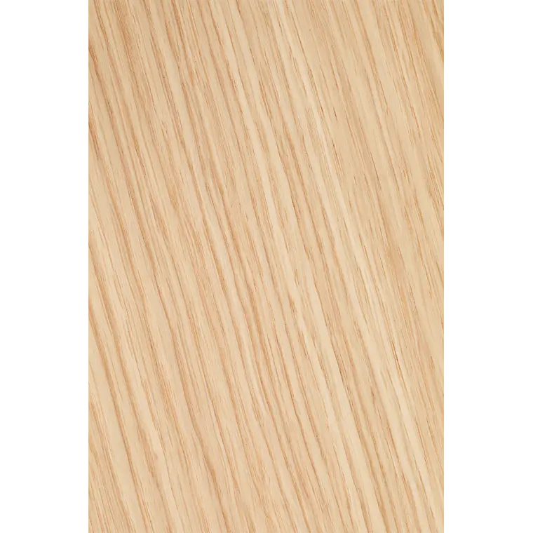 Mesa de comedor ovalada 180-240x105 cm extensible en MDF y chapa de roble 10