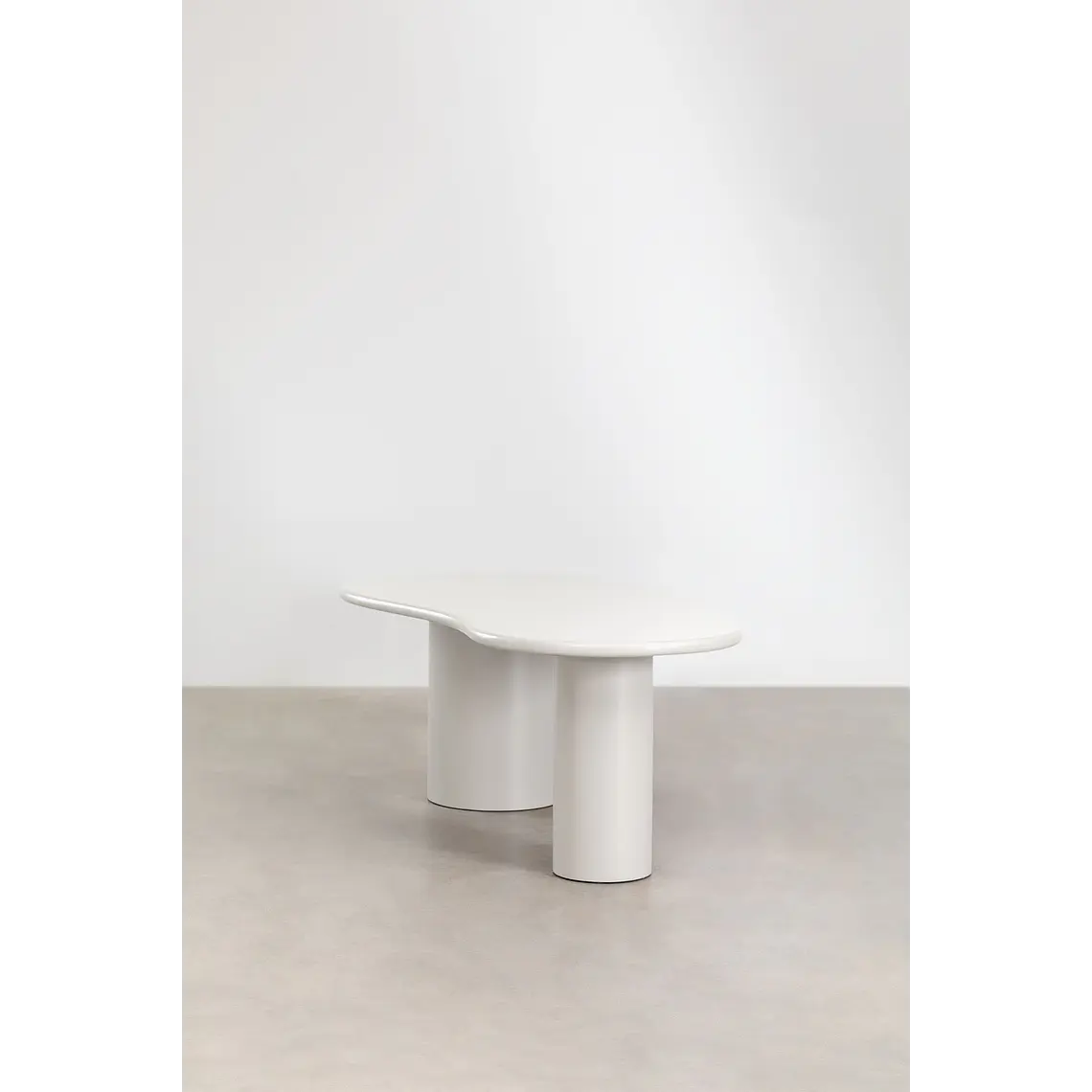 Mesa de comedor ovalada 220x115 cm en MDF 4