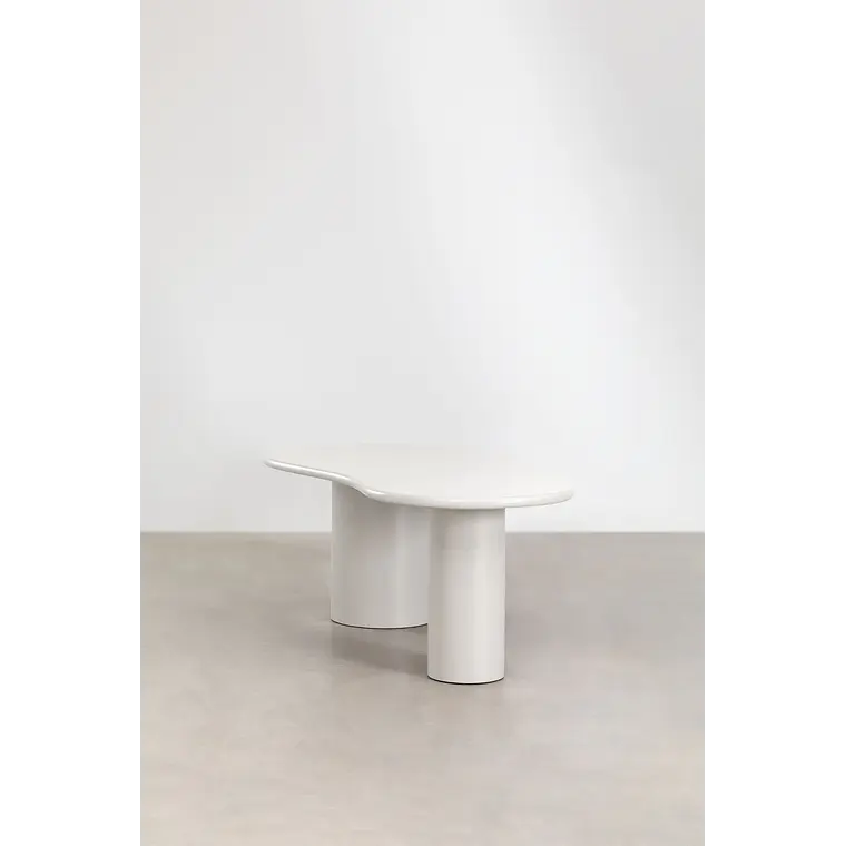 Mesa de comedor ovalada 220x115 cm en MDF 4