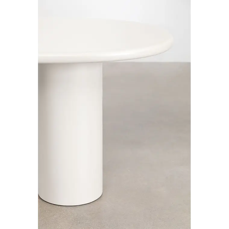 Mesa de comedor ovalada 220x115 cm en MDF 5