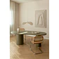 Mesa de comedor ovalada 220x115 cm en MDF - Miniatura 8